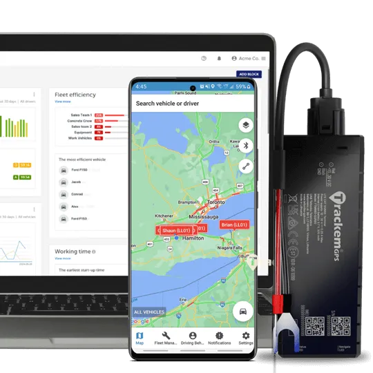Battery-Mounted GPS Tracker